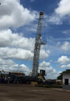 Night Drilling Setup